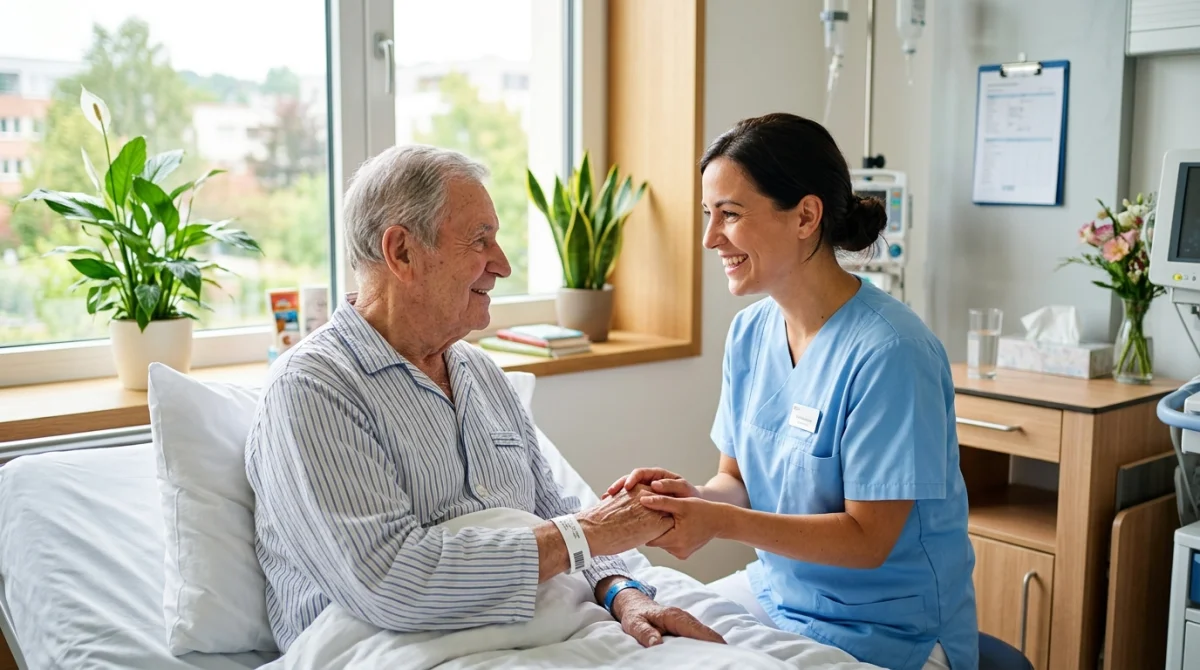 Que fait une aide soignante dans le secteur de la santé ?