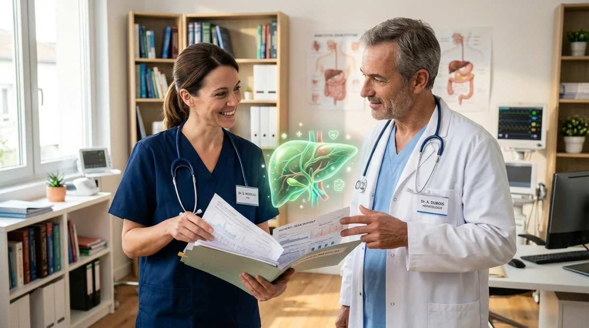 Quel est le médecin spécialiste à consulter pour le foie ?