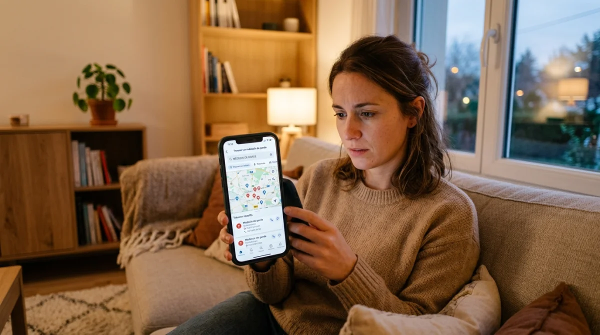 Quel numéro appeler pour un médecin de garde la nuit ?