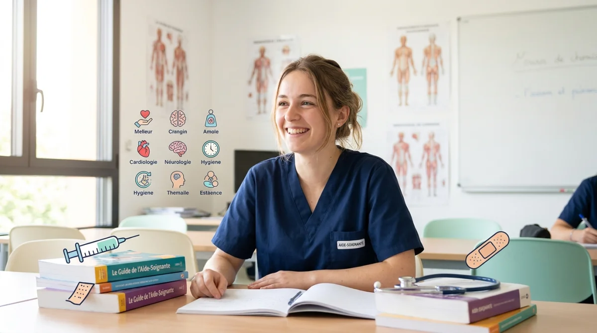 Combien de modules composent le programme aide-soignante ?