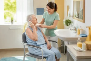 Réussir les soins d’hygiène à domicile au quotidien