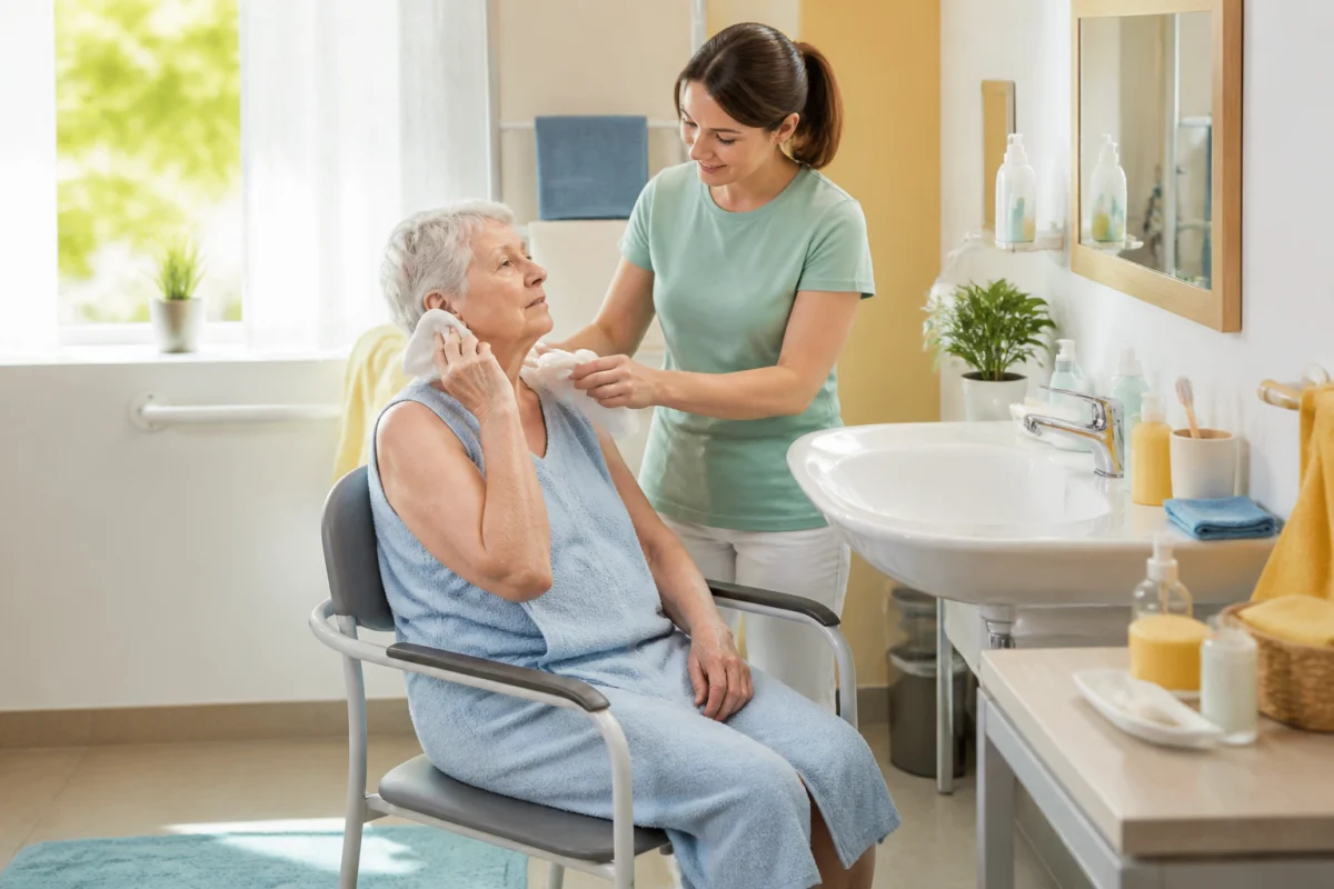 Réussir les soins d’hygiène à domicile au quotidien
