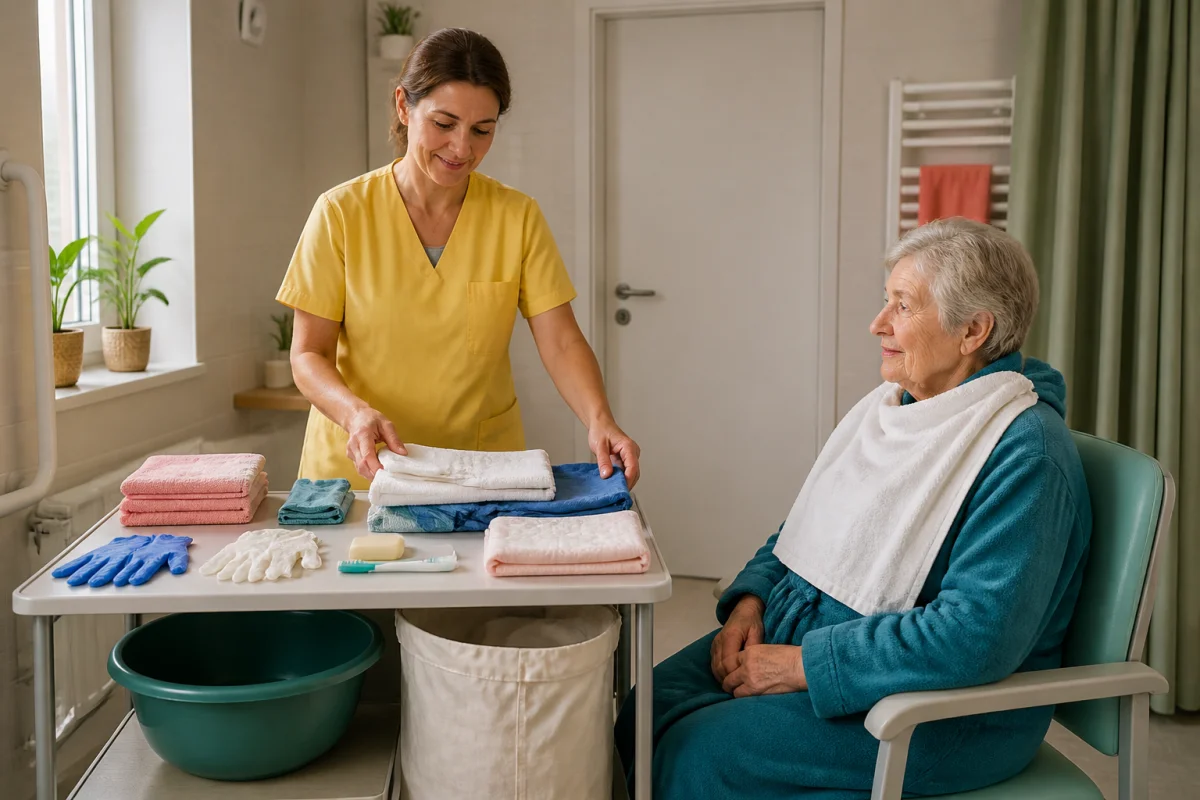 Réussir les soins d’hygiène à domicile au quotidien
